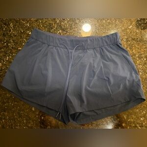 Lululemon Women's Navy Drawstring Athletic Shorts Size 8